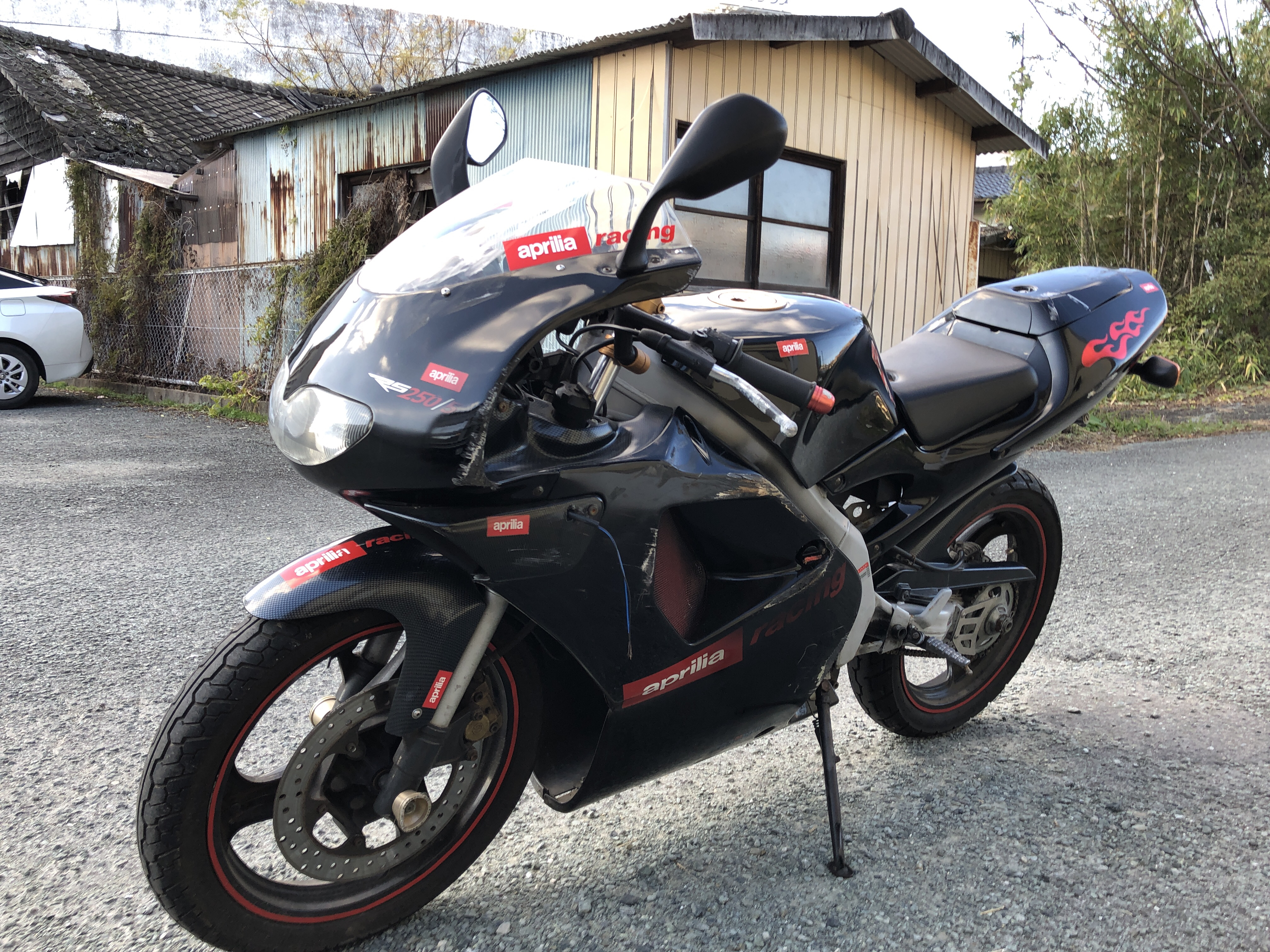 熊本県玉名市繁根木ａ様 原付50ccオートバイ アプリリアrs 事故車 熊本のバイク スクーターの買取処分 良質バイク高価買取も みのまるバイク