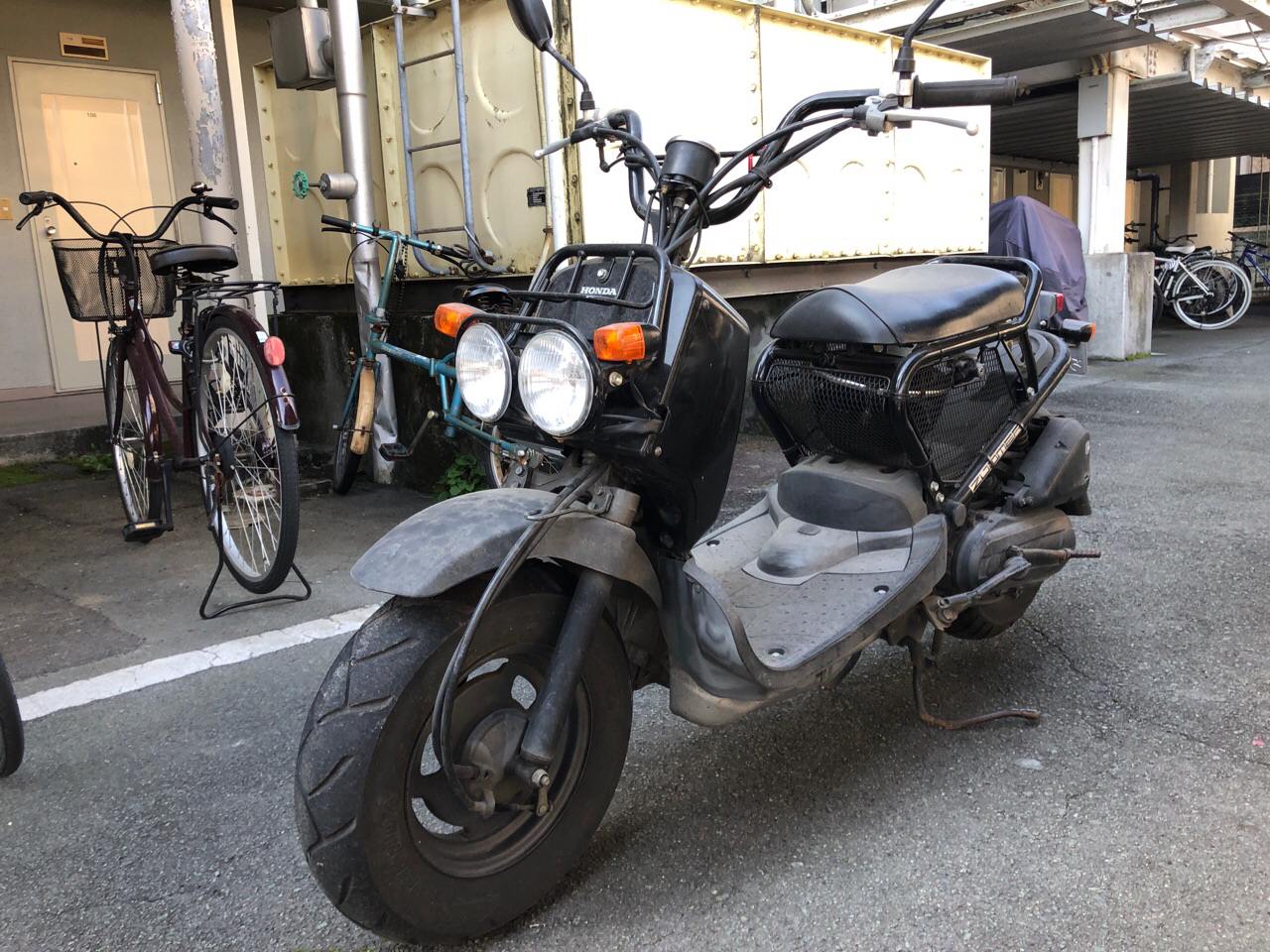熊本市中央区渡鹿6丁目b様 原付50ccスクーター買取 ズーマー Af58型 熊本のバイク スクーター 原付の買取 処分専門 みのまるバイク