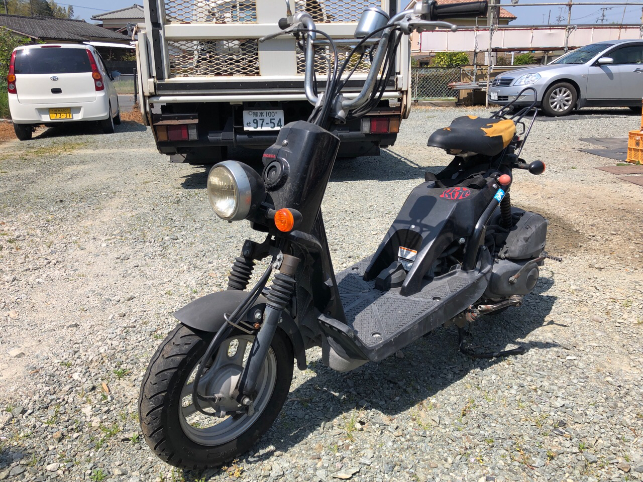 熊本県玉名市築地tモータース様 原付50ccスクーター買取 バイト Af59型 熊本のバイク スクーターの買取処分 良質バイク高価買取も みのまるバイク