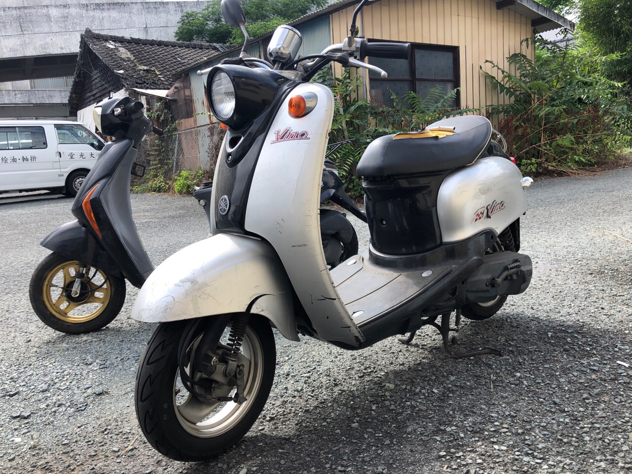 熊本県玉名市繁根木Tモータース様　原付50ccスクーター処分（ビーノ　SA10J型）