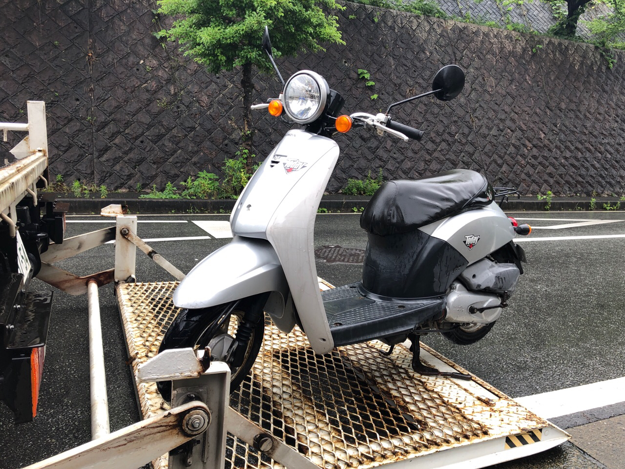 バイク買取　熊本市北区龍田陳内2丁目K様　原付50ccスクーター買取（トゥデイ　AF61型）