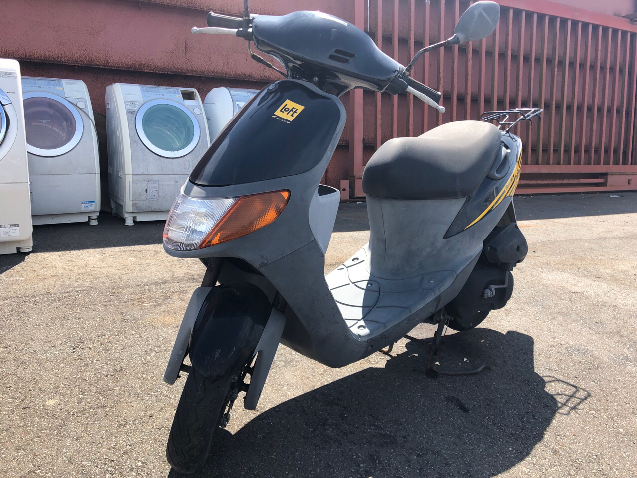 宮崎県日向市富高Hモータース様　原付50ccスクーター買取（レッツⅡ　CA1KA型）