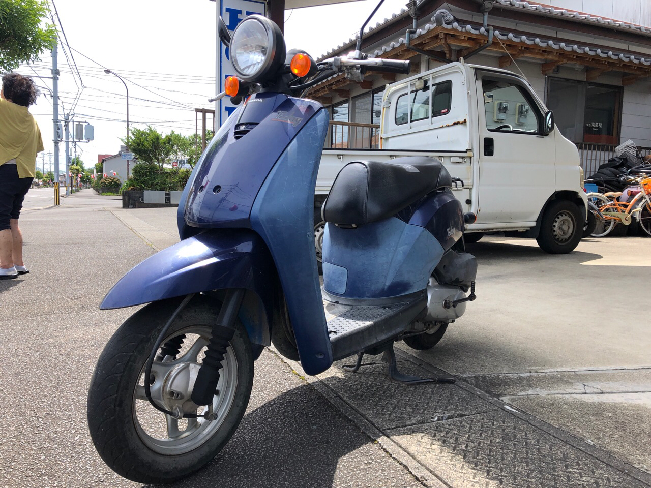 宮崎県児湯郡新富町富田Tサイクル様　原付50ccスクーター買取（トゥデイ　AF61型）