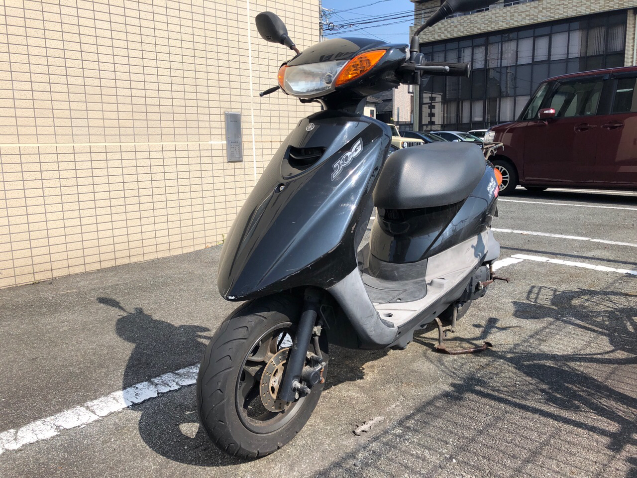 バイク買取　熊本市東区花立3丁目K様　原付50ccスクーター買取（ジョグ　SA39J型）