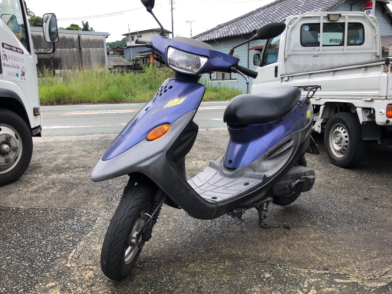 福岡県大牟田市歴木Kモータース様　原付50ccスクーター買取（BJ　SA24J型）