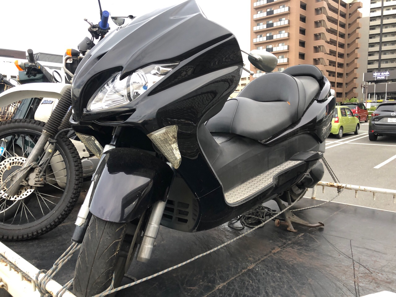 バイク買取　熊本市南区上ノ郷1丁目T様　250ccスクーター買取（フォルッツァ　MF08型）
