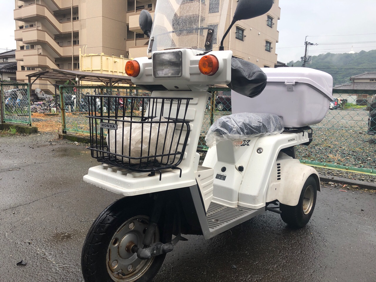 バイク買取　熊本市西区横手5丁目N様　原付50cc３輪ビジネススクーター買取（ジャイロX　TD01型）
