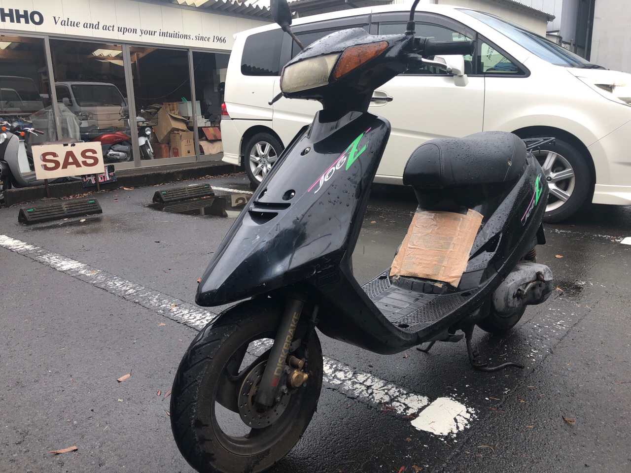 宮崎県宮崎市中村東Cモータース様　原付50ccスクーター買取（ジョグ　3RY型）