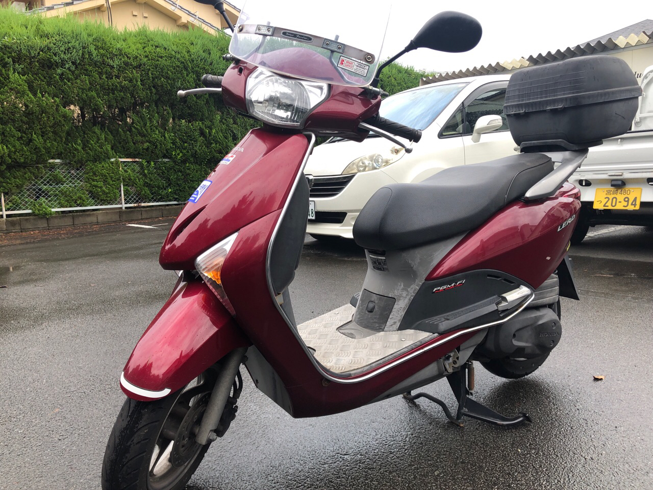 宮崎県宮崎市中村西Cモータース様　110ccスクーター買取（リード110-2　JF19型）
