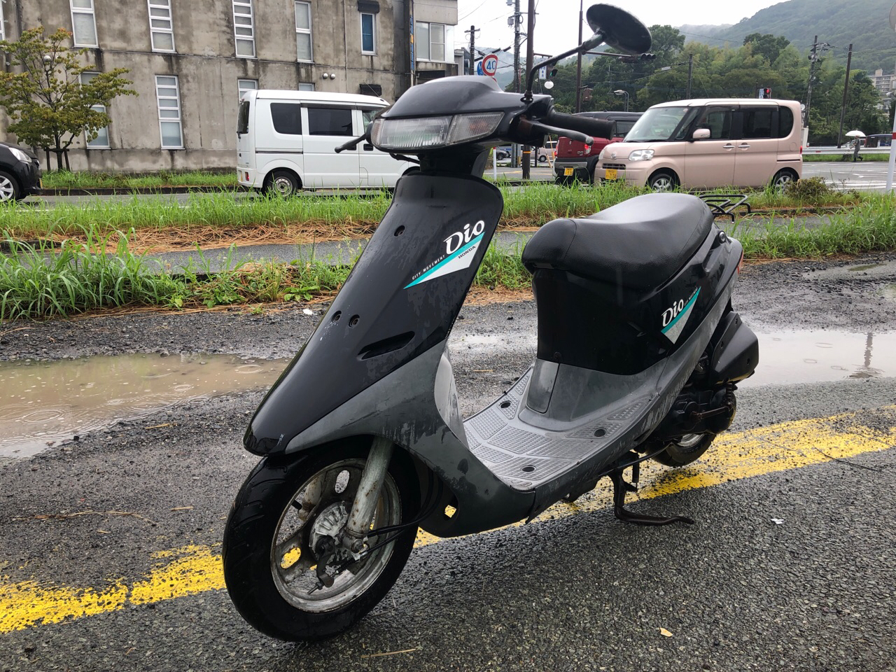 バイク買取　熊本市西区島崎3丁目E様　原付50ccスクーター買取（ディオ　AF18型）