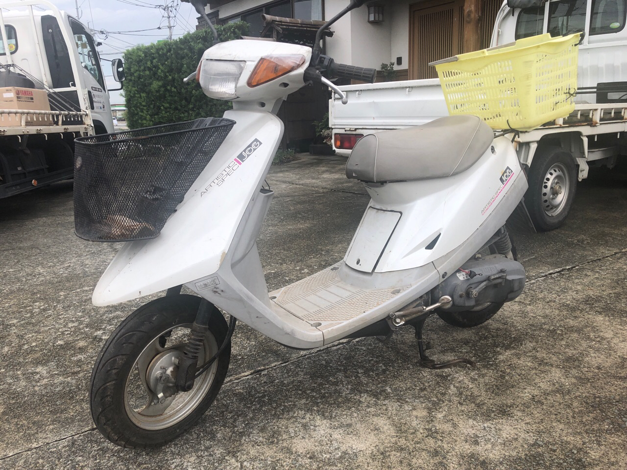 福岡県筑後市水田Sモータース様　原付50ccスクーター買取（ジョグ　3KJ型）