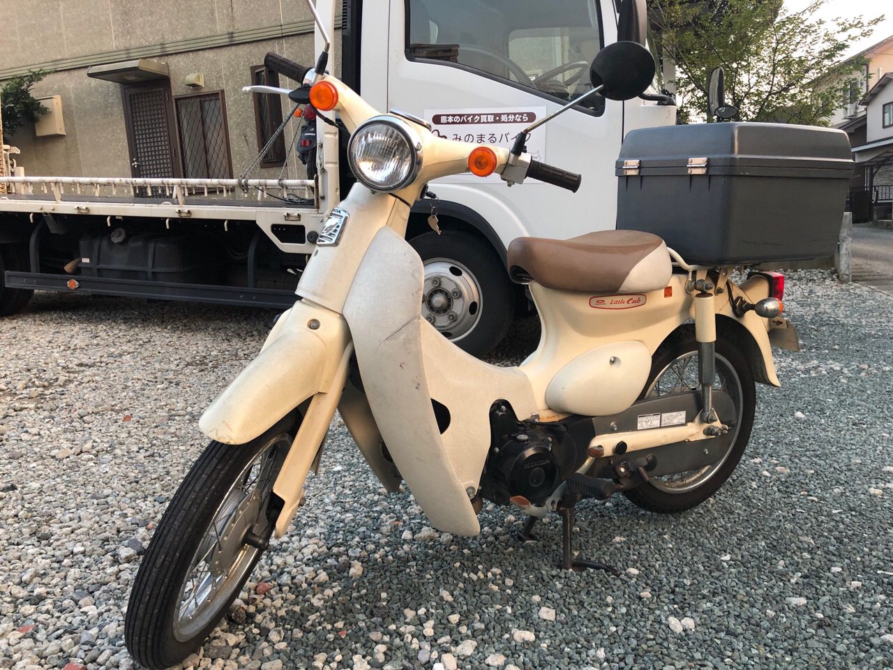バイク買取　熊本市南区出仲間8丁目H様　原付50ccバイク買取（リトルカブ　AA01型）
