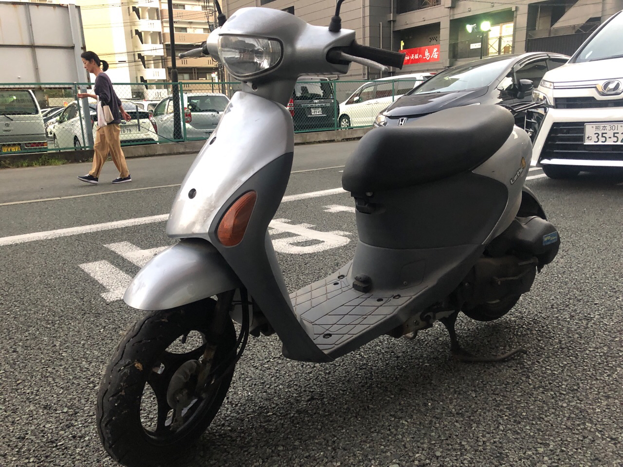 バイク買取　熊本市中央区水前寺2丁目T様　原付50スクーター買取（レッツ4　CA45A型）