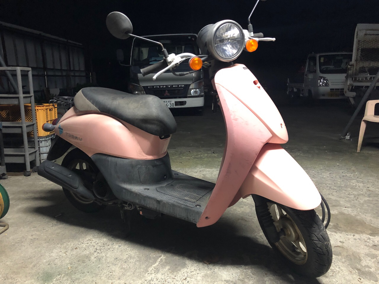 バイク買取　熊本市西区花園1丁目S様　原付50ccスクーター買取（トゥデイ　AF67型）