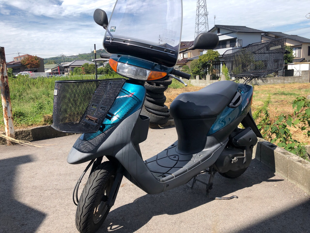 福岡県大牟田市橘Hドリーム様　原付50ccスクーター買取（レッツⅡ　CA1KA型）