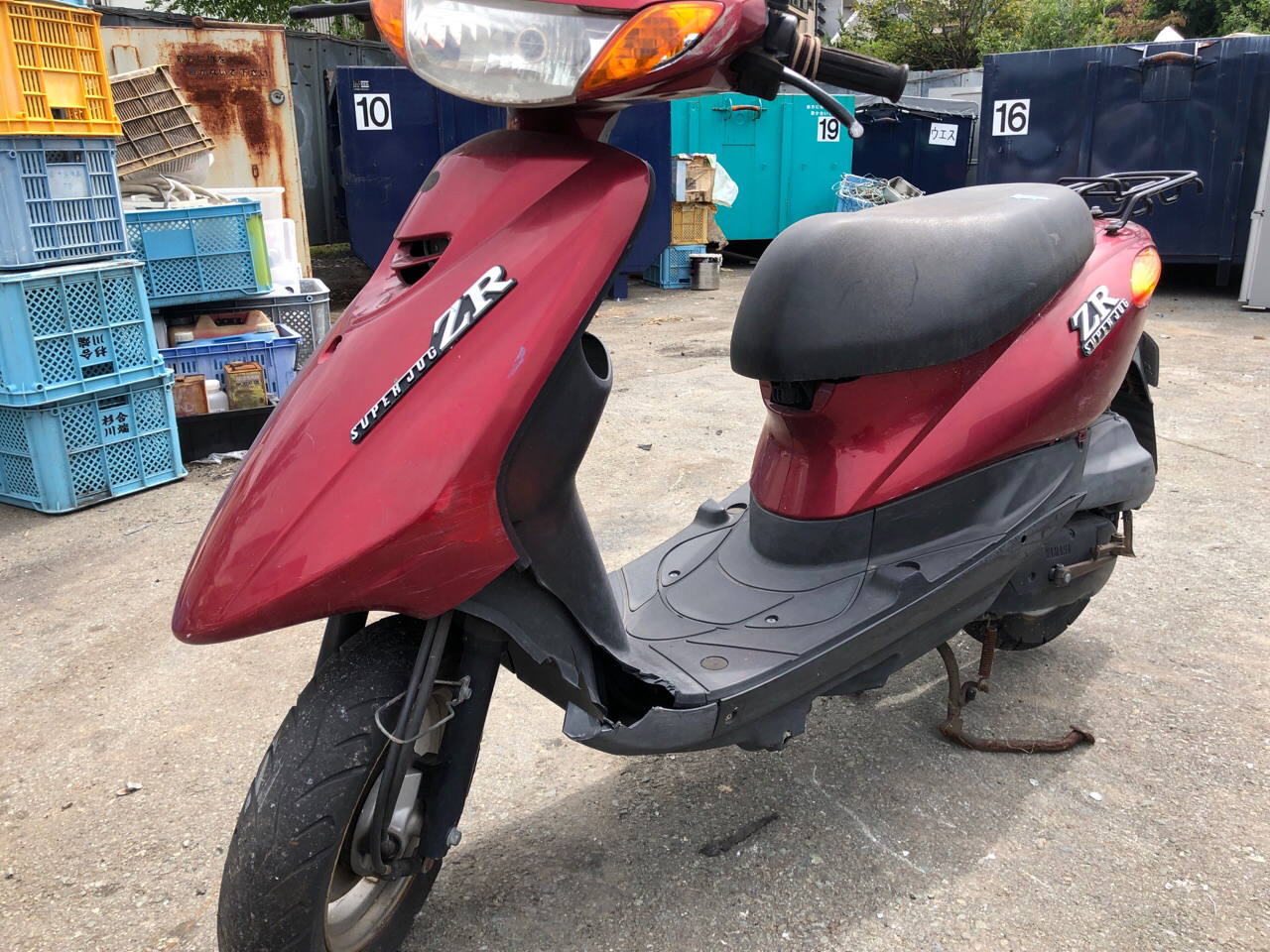 バイク買取　熊本市西区島崎3丁目E様　原付50ccスクーター買取（ジョグ　SA36J型）