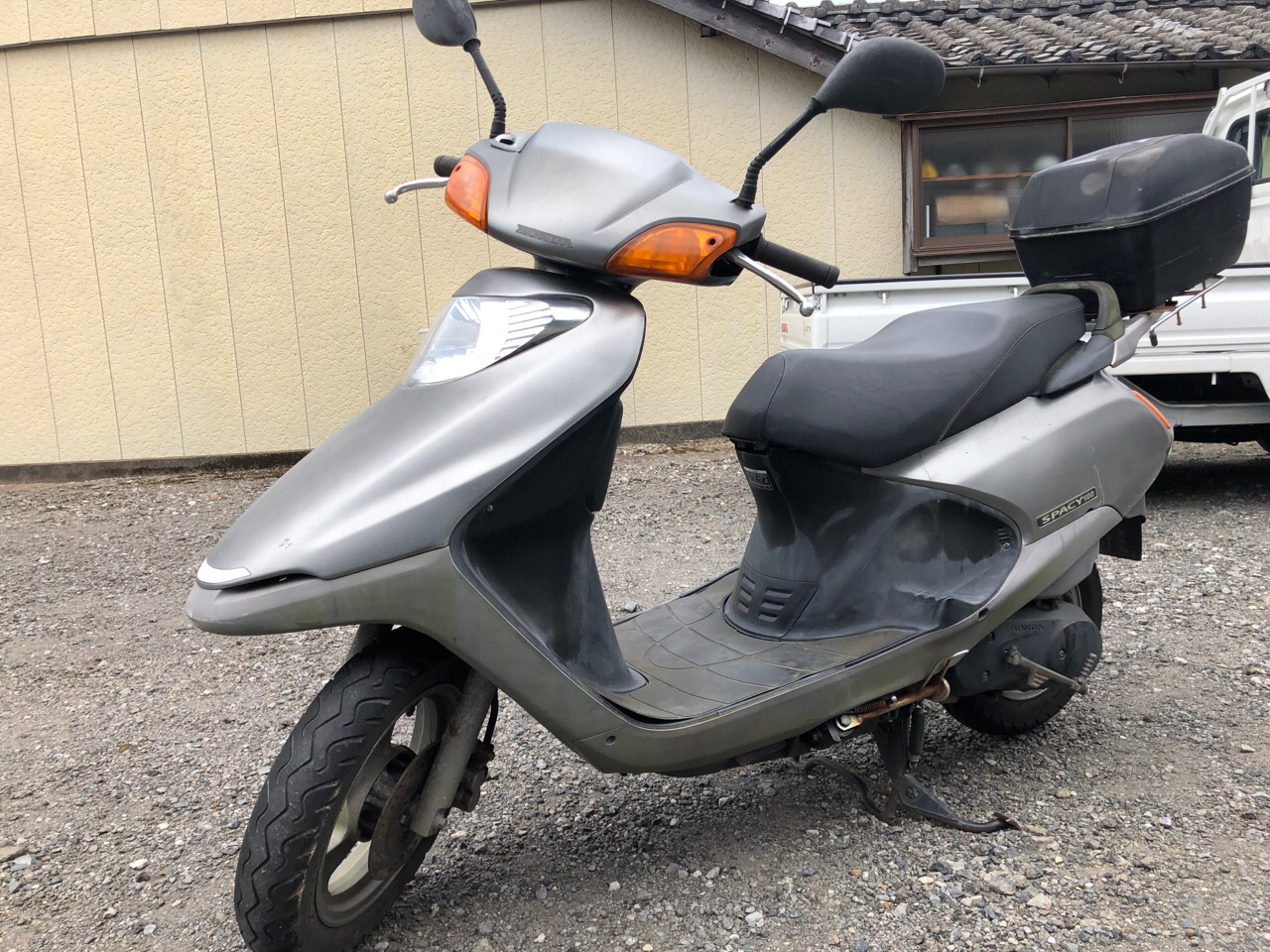 長崎県南島原市口之津町J商会様　100ccスクーター買取（スペイシー100　JF13型）