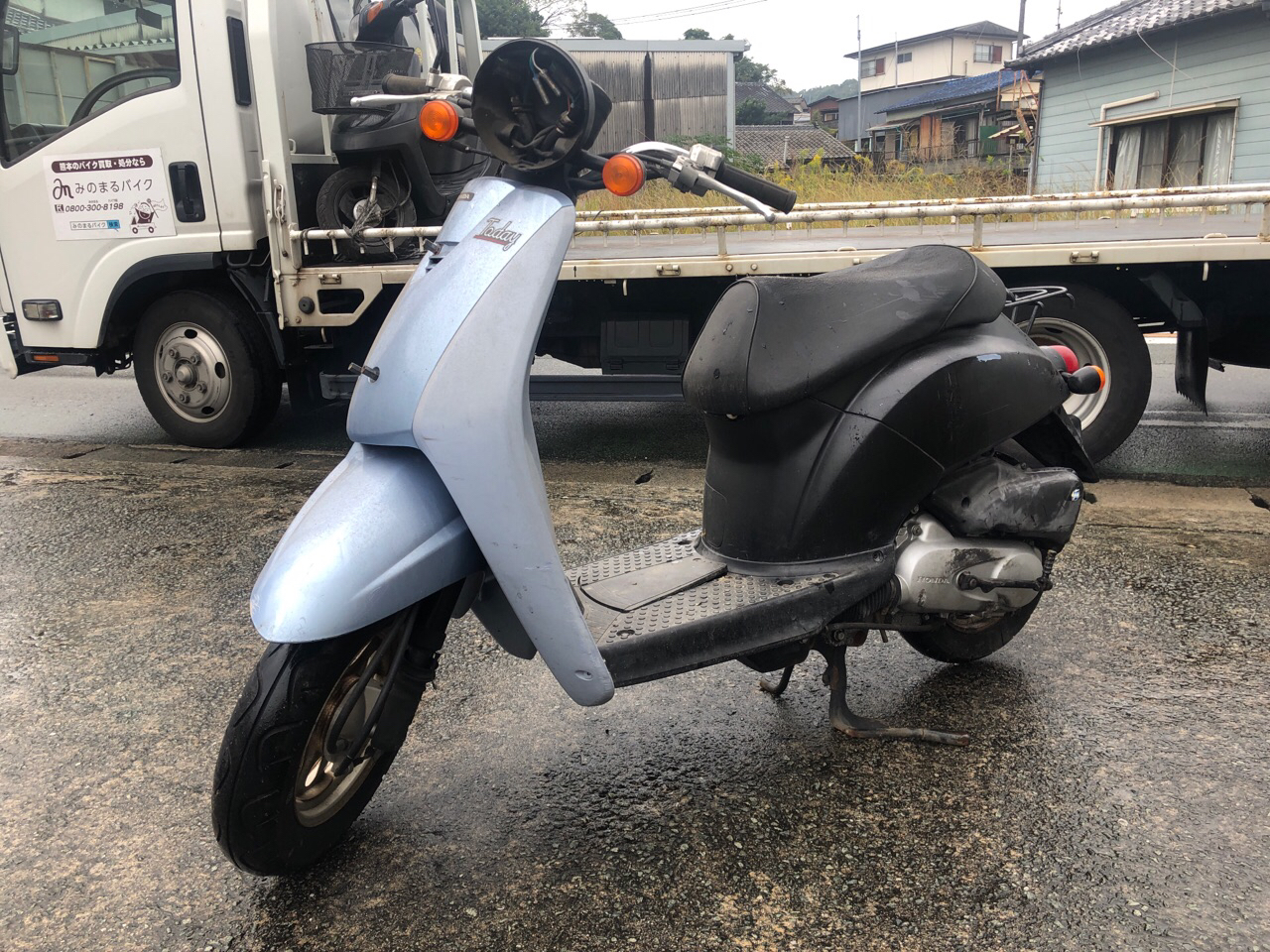 福岡県大牟田市歴木Kモータース様　原付50ccスクーター買取（トゥデイ　AF61型）
