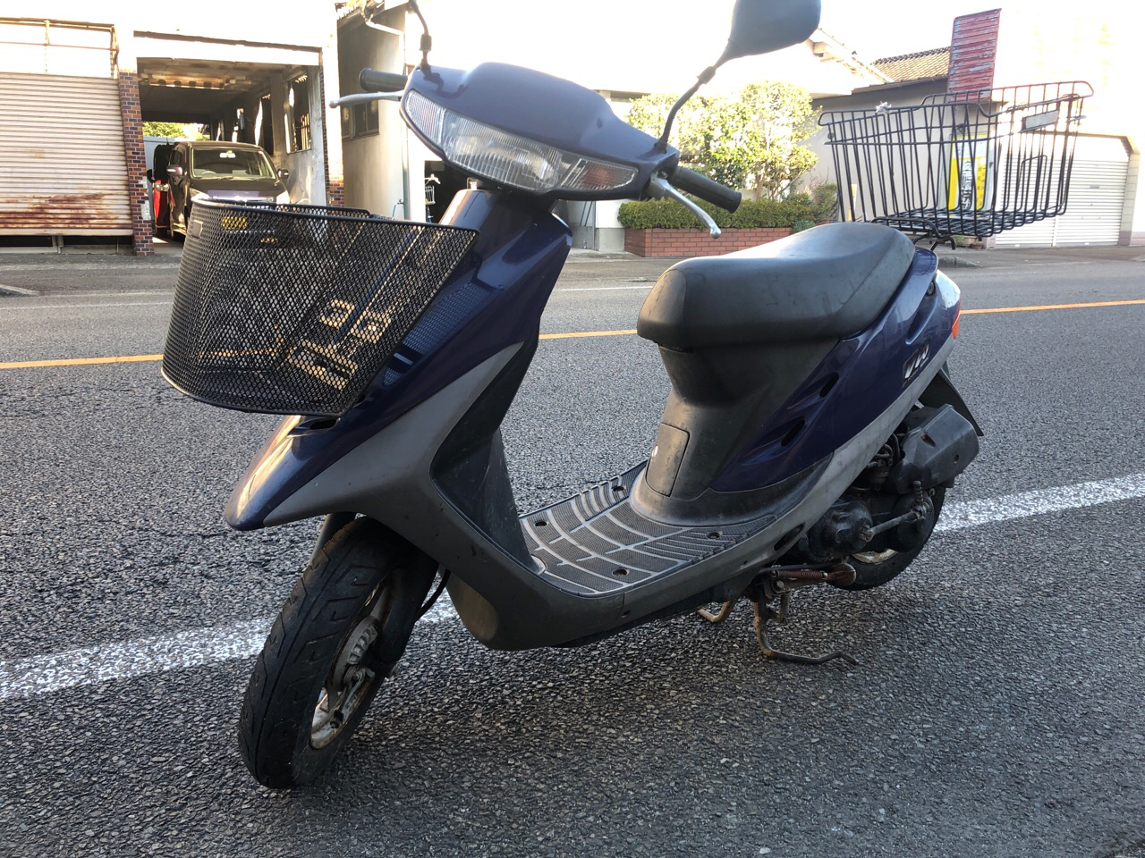 バイク買取　熊本県芦北町湯浦M輪業様　原付50ccスクーター買取（スーパーディオ　AF27型）