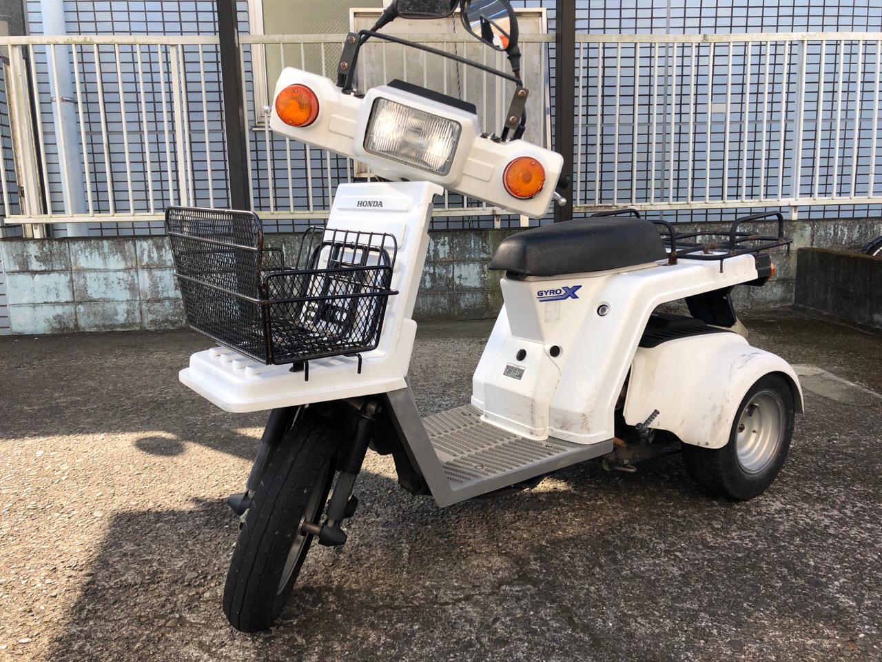 宮崎県宮崎市橘通東Hオート様　原付50ccビジネススクーター買取（ジャイロX　TA02型）
