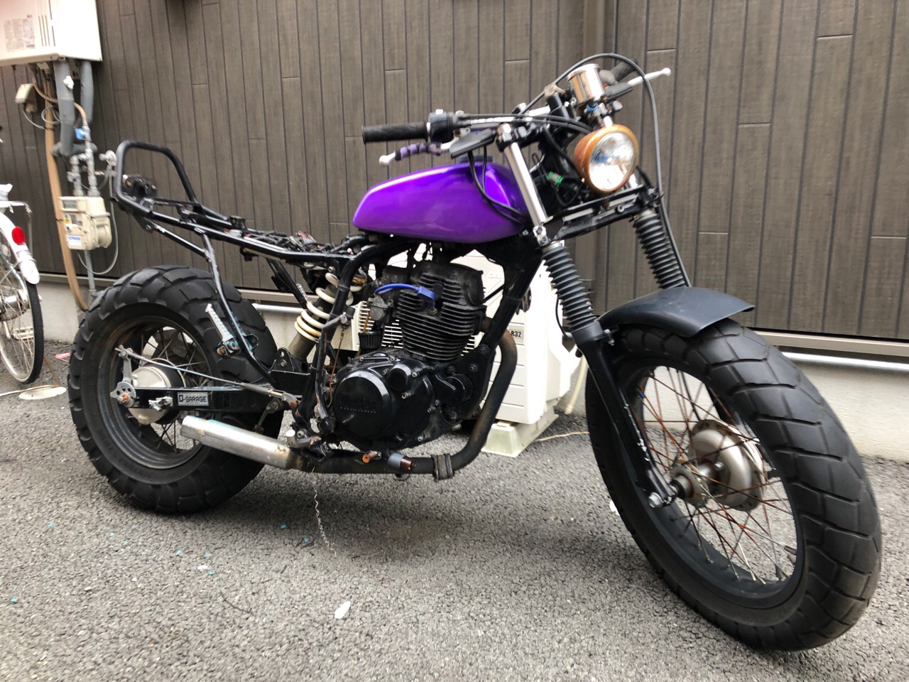 バイク買取　熊本市西区蓮台寺4丁目M様　200ccオートバイ買取（TW200改　2JL型）