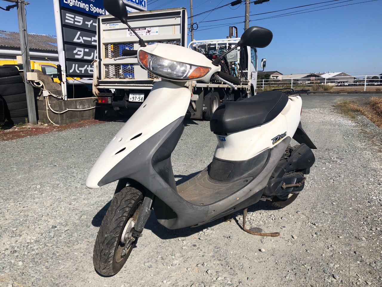 福岡県みやま市高田町江浦Rモータース様　原付50ccスクーター買取（ライブディオ　AF34型）