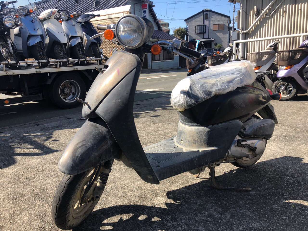 福岡県大牟田市歴木K商会様　原付50ccスクーター買取（トゥデイ　AF67型）