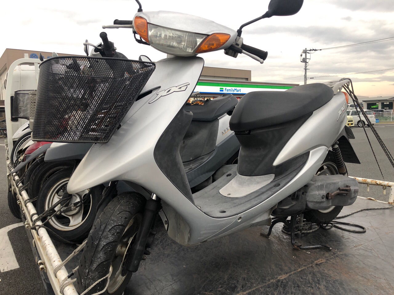 バイク買取　熊本市西区上代7丁目O様　原付50ccスクーター買取（ジョグ　SA16J型）