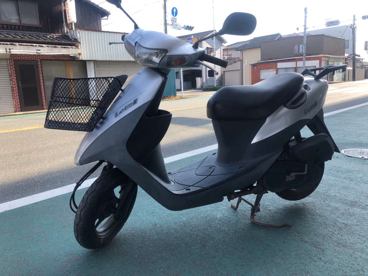 福岡県大牟田市三川町Sモータース様　原付50ccスクーター買取（レッツⅡ　CA1PA型）
