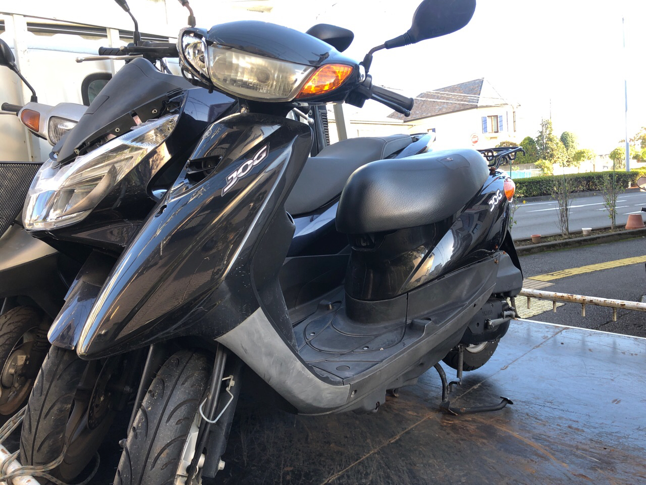 宮崎県宮崎市錦町Tモータース様　原付50ccスクーター買取（ジョグ　SA36J型）