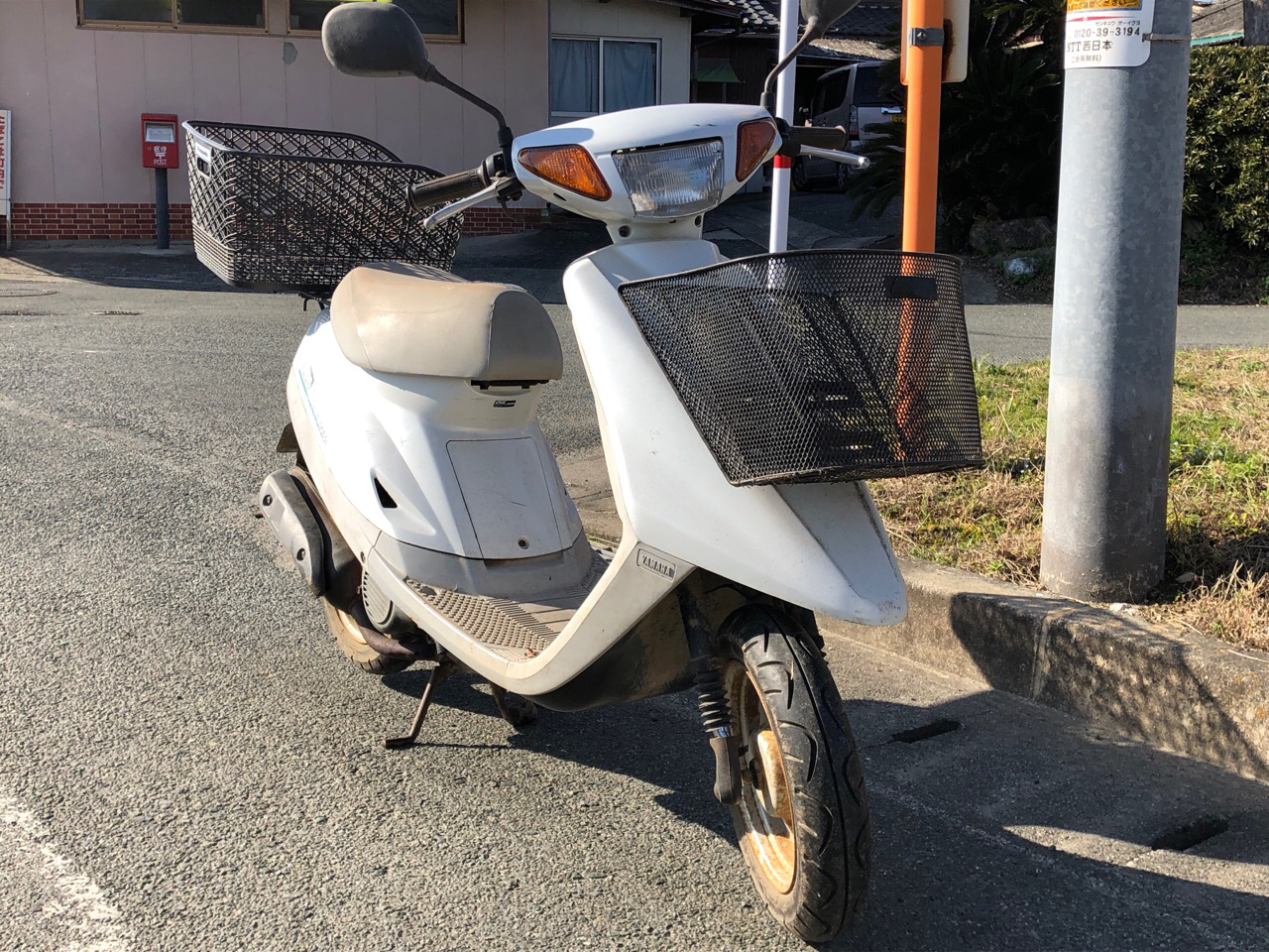 バイク買取　熊本県玉名市岱明町扇崎M様　原付50ccスクーター買取（ジョグ　3KJ型）
