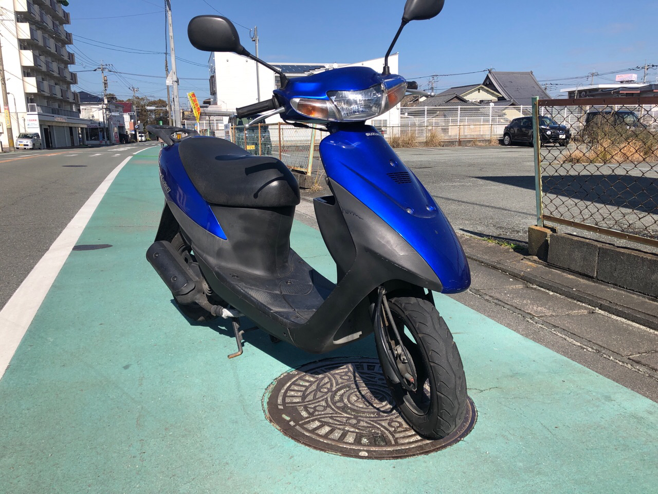 福岡県大牟田市三川町Y商会様　原付50ccスクーター買取（レッツⅡ　CA1PA型）
