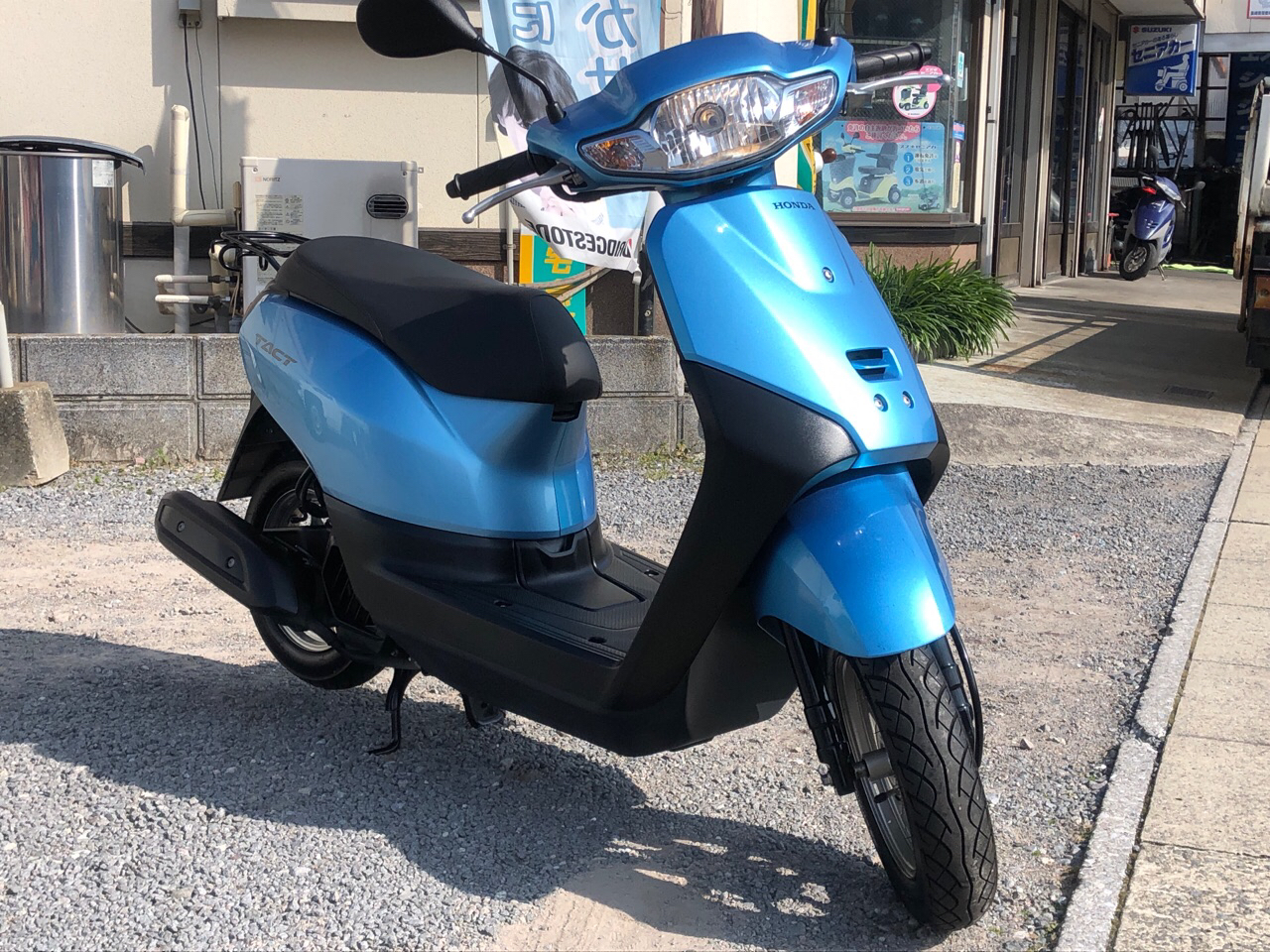 長崎県島原市安徳町Mモータース様　原付50ccスクーター買取（タクト　AF75型）