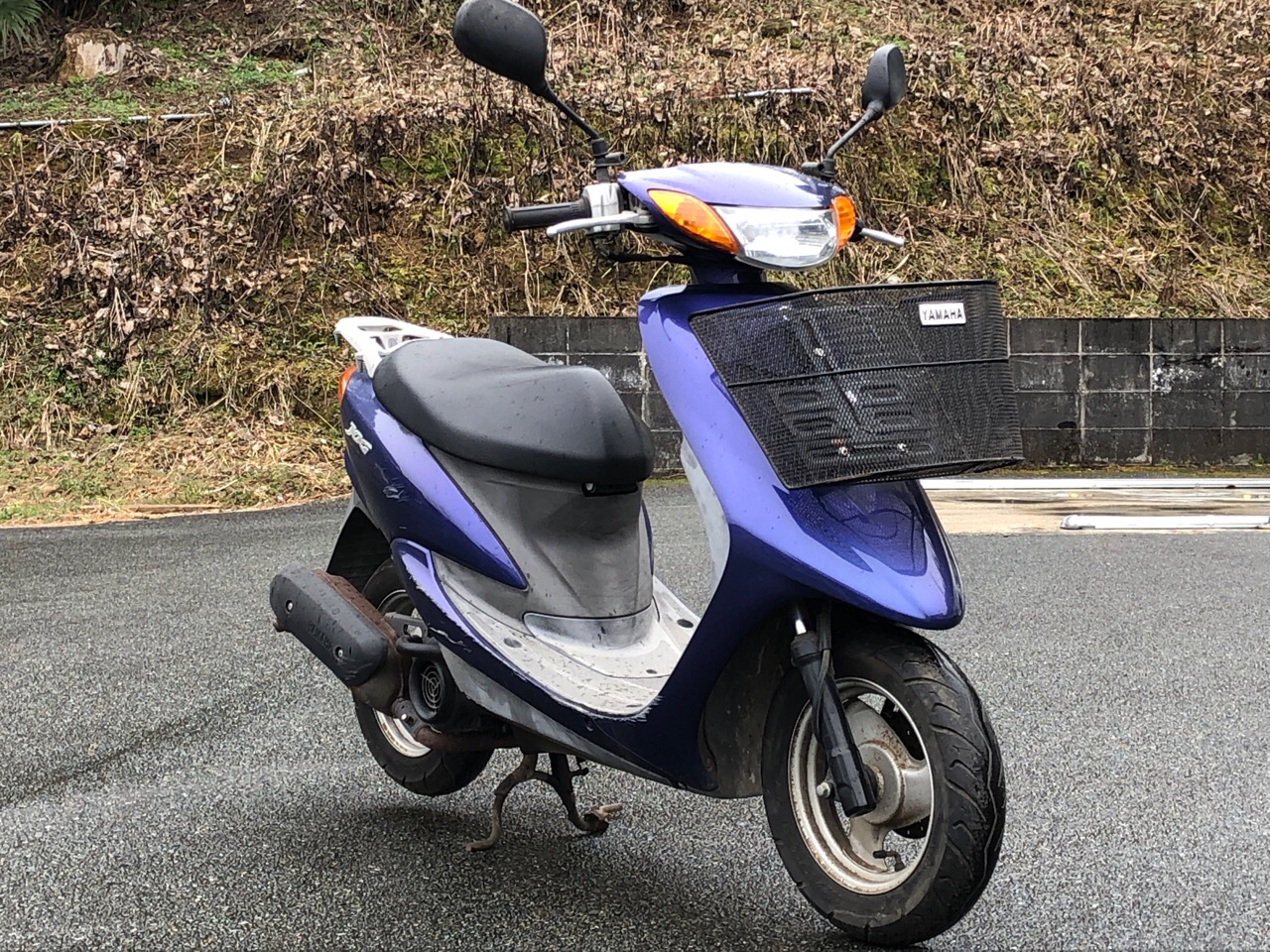 福岡県大牟田市天道町Tモータース様　原付50ccスクーター買取（ジョグ　SA16J型）