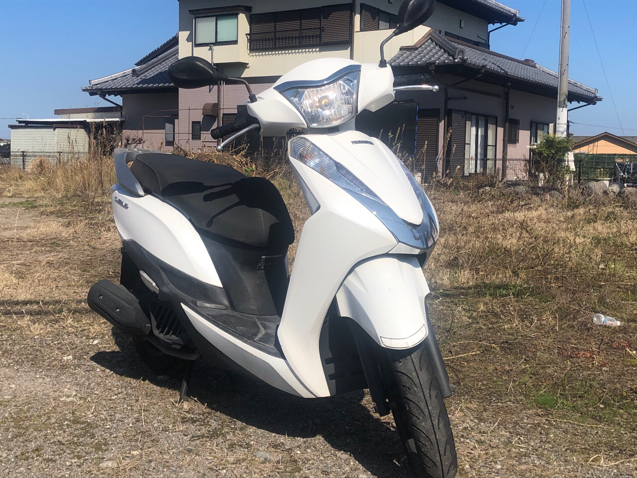 長崎県島原市安徳町Mモータース様　125ccスクーター買取（リード125　JF45型）