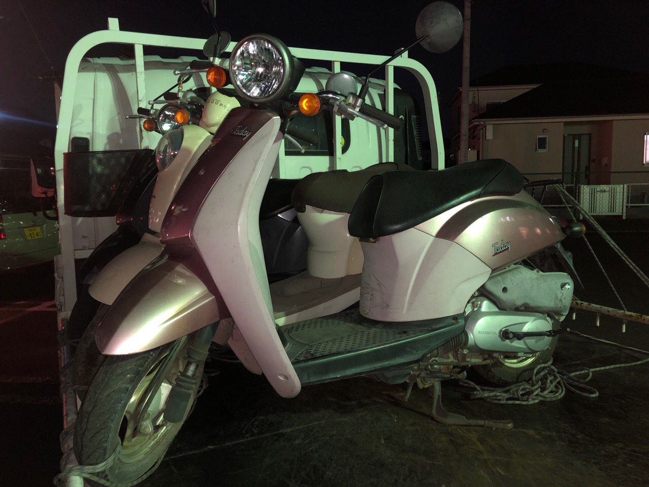 バイク買取　熊本市北区武蔵ヶ丘1丁目Y様　原付50ccスクーター買取（トゥデイ　AF61型）