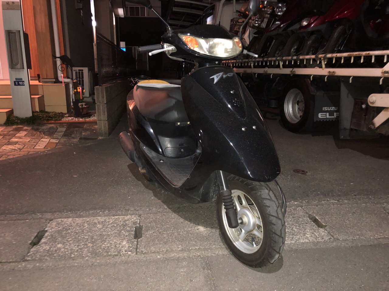 バイク買取　熊本市東区御領1丁目K様　原付50ccスクーター買取（ディオ　AF62型）