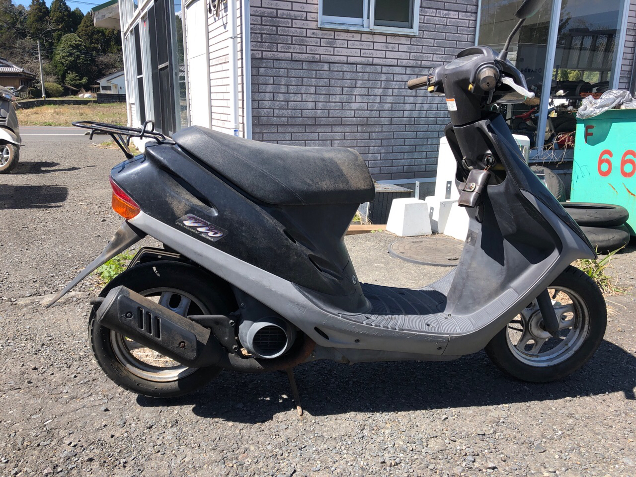 宮崎県小林市堤Kモータース様　原付50ccスクーター買取（スーパーディオ　AF27型）