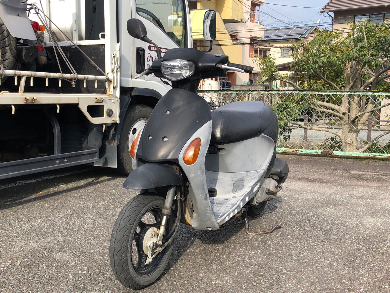 スクーター買取　熊本市中央区渡鹿5丁目M様　原付50ccスクーター買取（レッツ4　CA45A型）