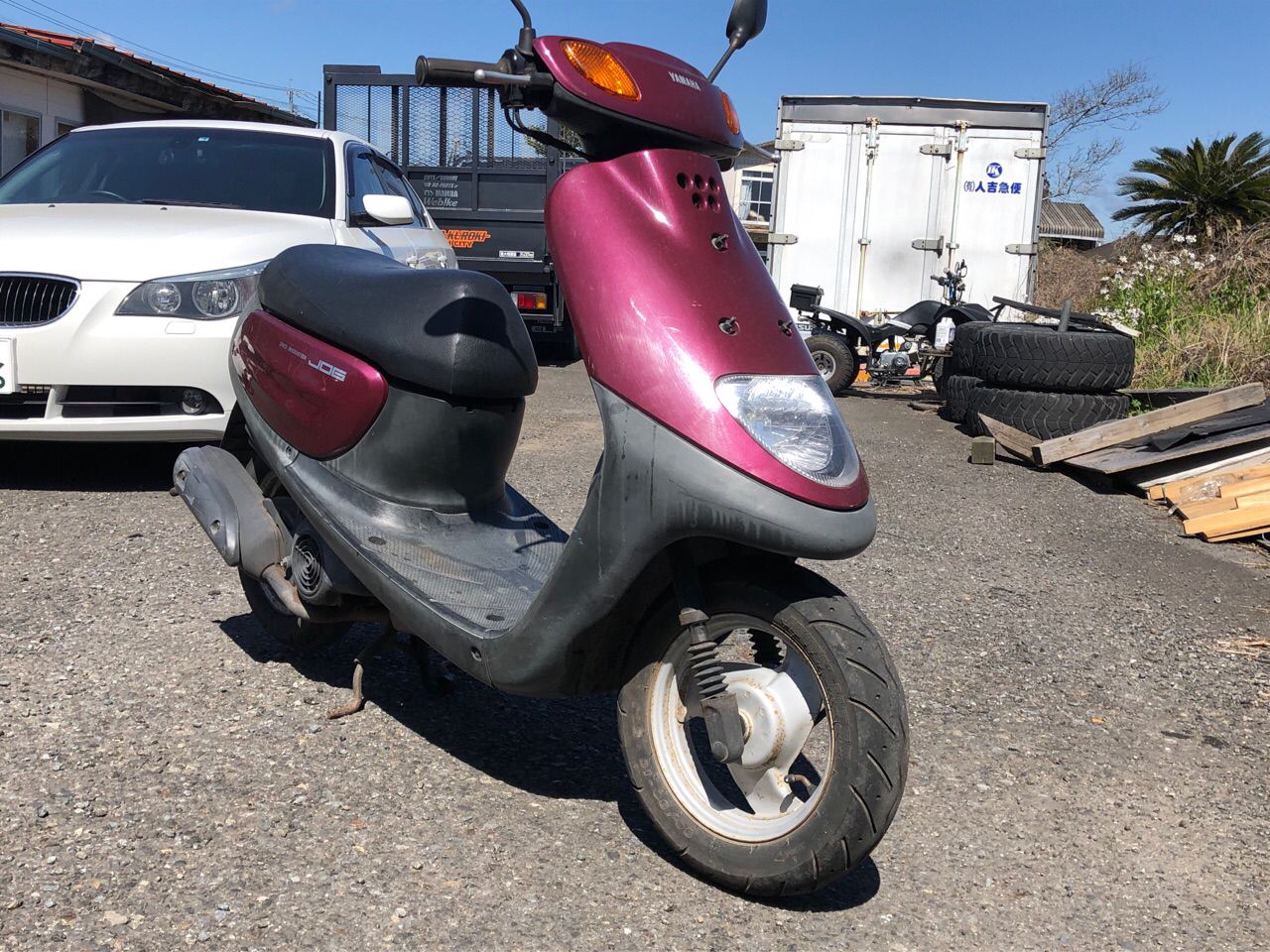 宮崎県小林市堤Kモータース様　原付50ccスクーター買取（ジョグ　SA01J型）