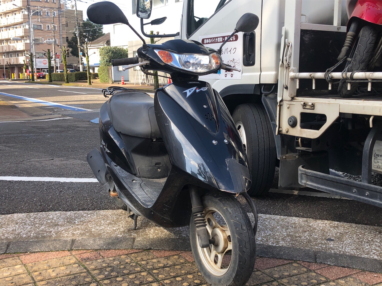宮崎県宮崎市橘通東Hオート様　原付50ccスクーター買取（ディオ　AF62型）