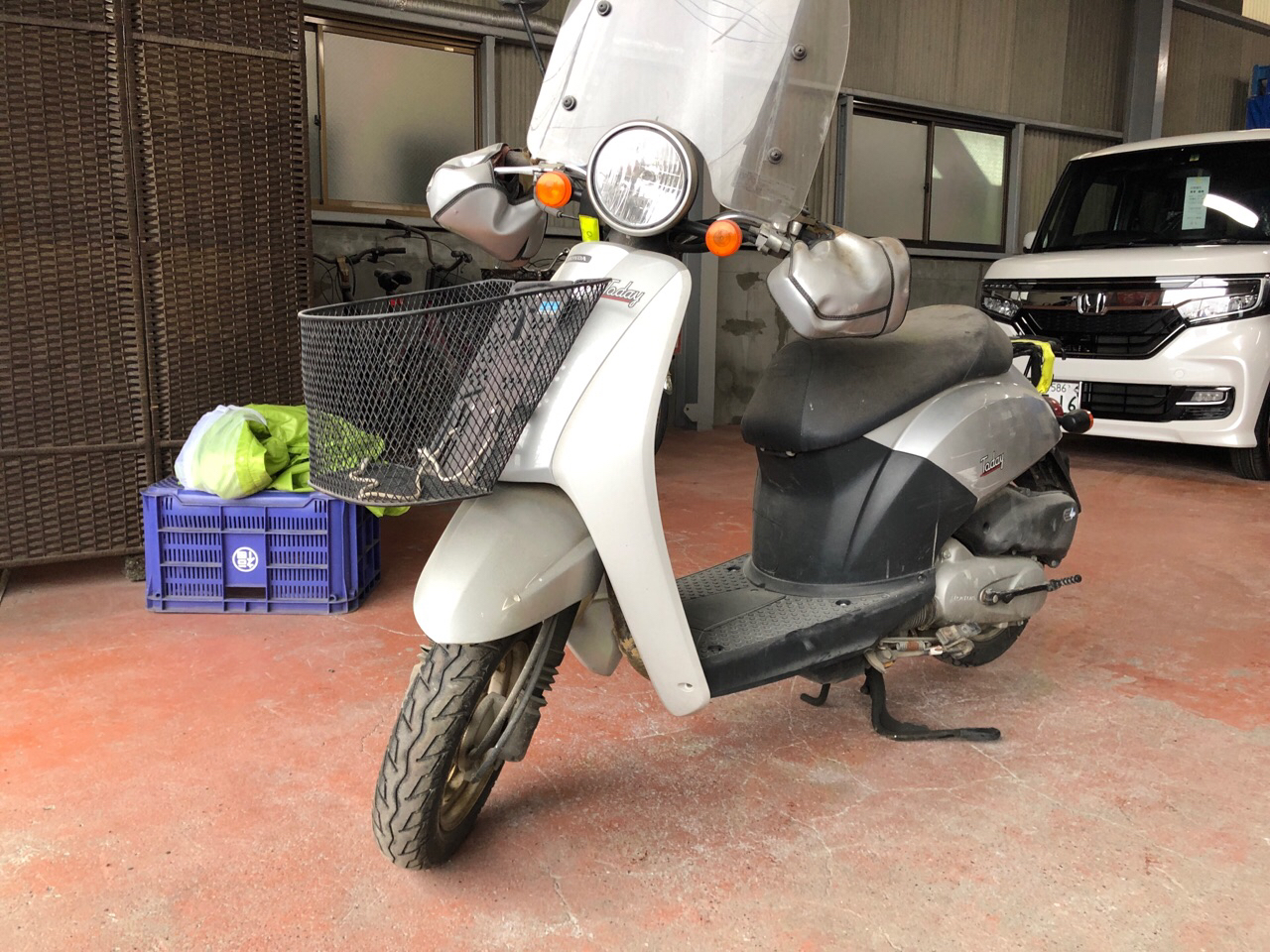 バイク買取　熊本市南区日吉2丁目S様　原付50ccスクーター買取（トゥデイ　AF61型）