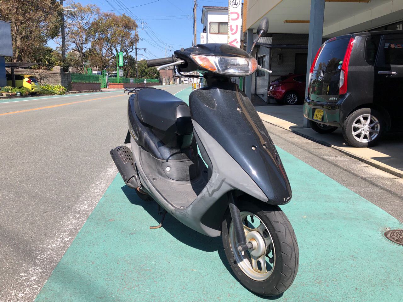 福岡県大牟田市三川町Sモータース様　原付50ccスクーター買取（ライブディオ　AF34型）