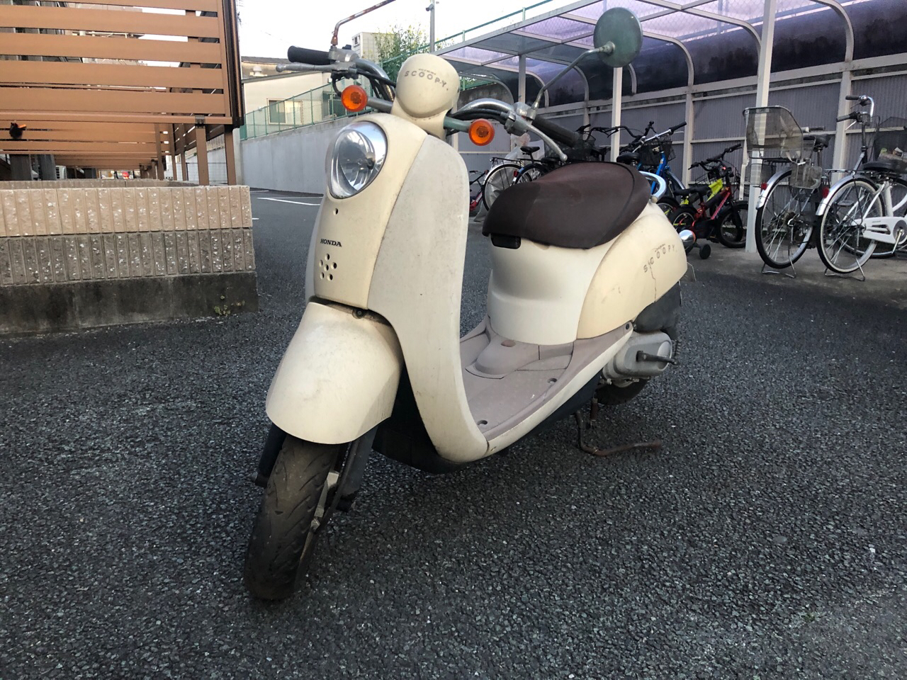 バイク買取　熊本市北区武蔵ヶ丘7丁目T様　原付50ccスクーター買取（スクーピーi　AF55型）