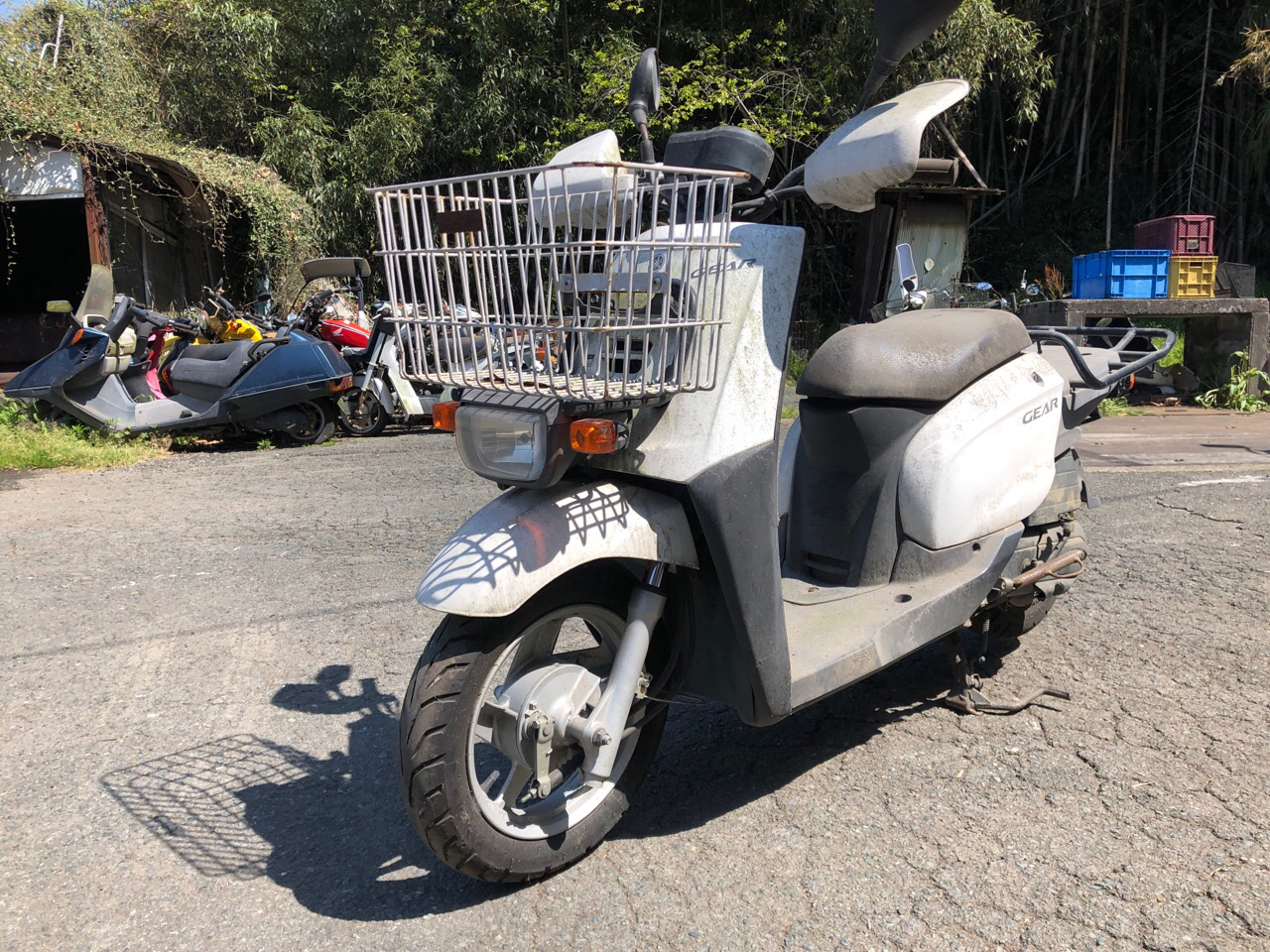 バイク買取　熊本市中央区新町2丁目S様　原付50ccビジネススクーター買取（ギア　UA03J型）