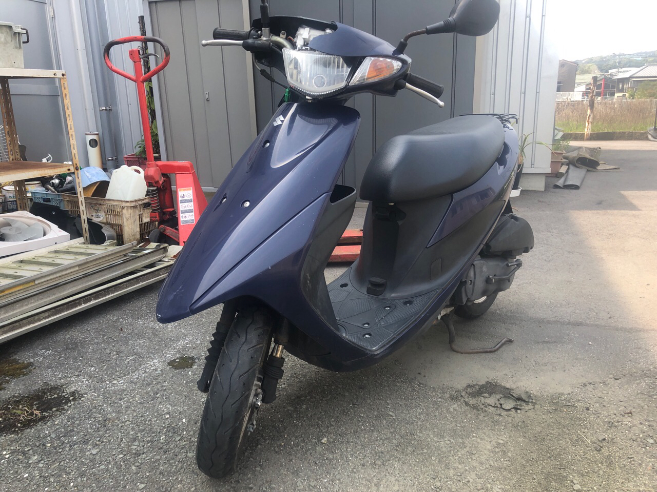 福岡県大牟田市橘Hドリーム様　原付50ccスクーター買取（アドレスV50　CA42A型）