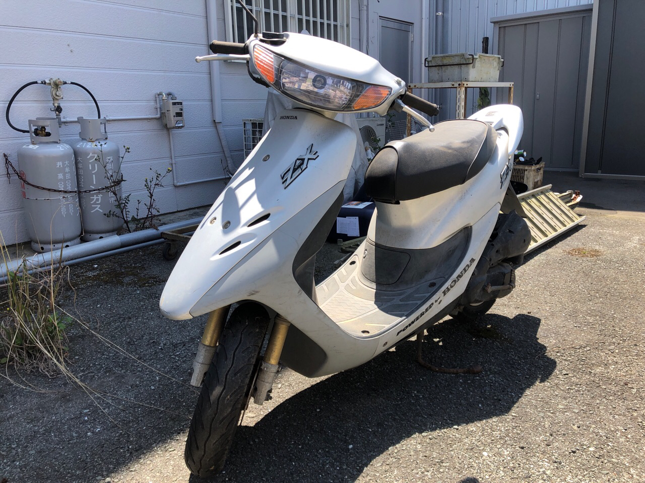 福岡県大牟田市橘Hドリーム様　原付50ccスクーター買取（ライブディオZX　AF35型）