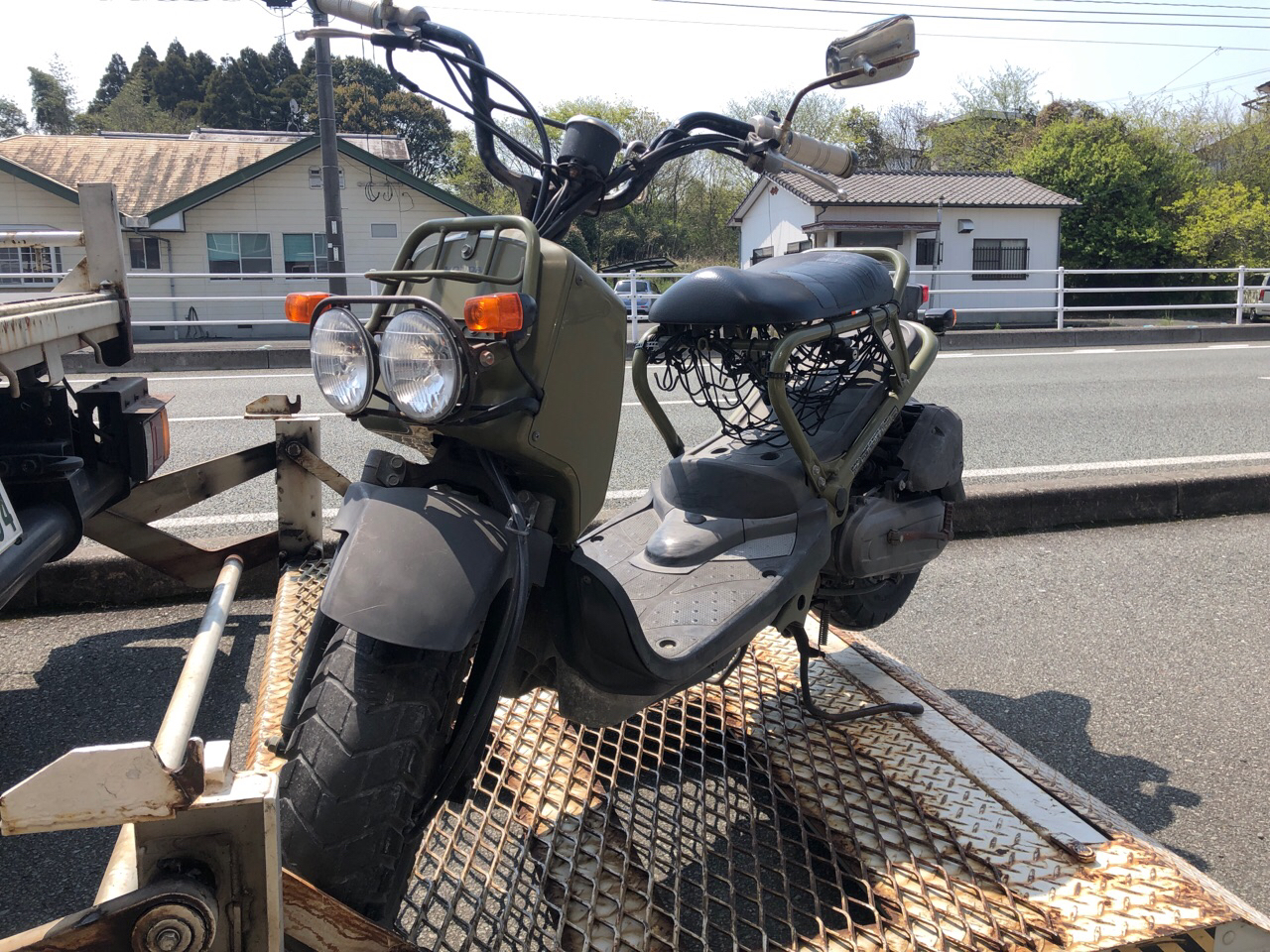 福岡県大牟田市橘Hドリーム様　原付50ccスクーター買取（ズーマー　AF58型）