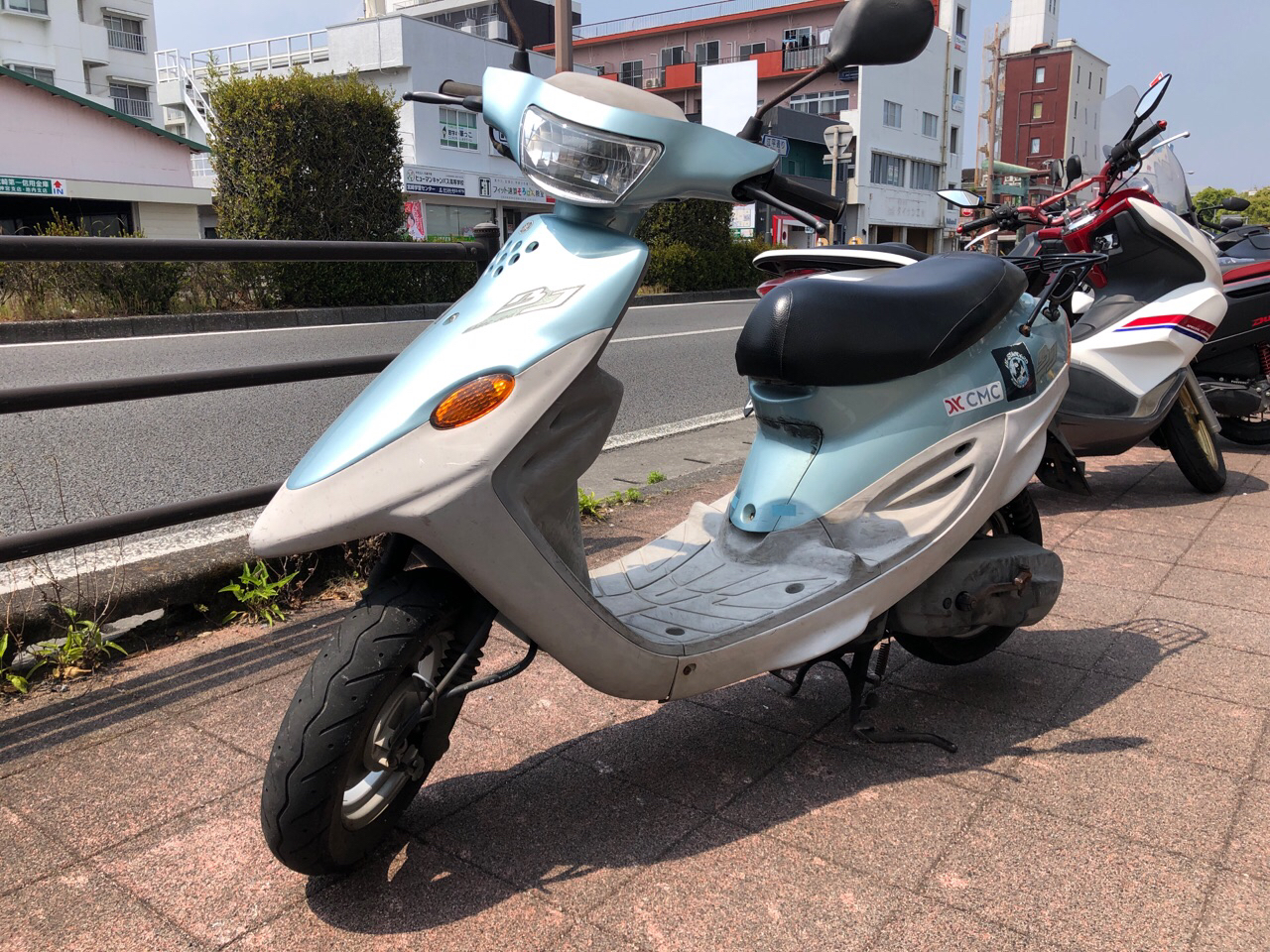 宮崎県宮崎市神宮東Yモータース様　原付50ccスクーター買取（BJ　SA24J型）