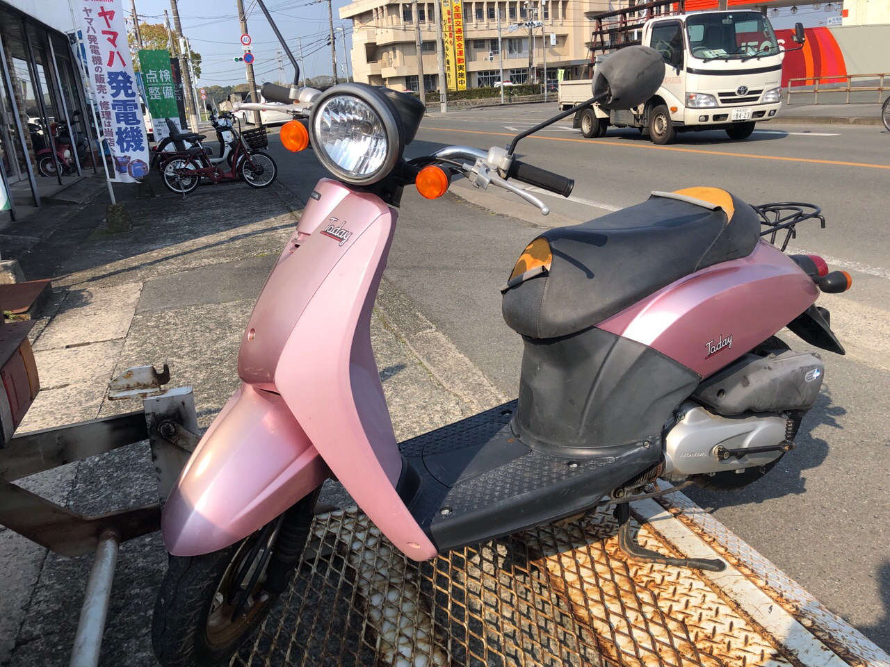 バイク買取　熊本県荒尾市桜山Sサイクル様　原付50ccスクーター買取（トゥデイ　AF61型）